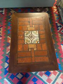 Tavolino ferro battuto