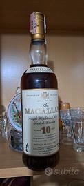 Macallan 10 scotch whisky