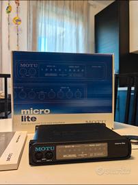 Interfaccia MIDI Motu Microlite