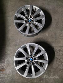 Coppia cerchi in lega BMW 18" serie 5 originali 