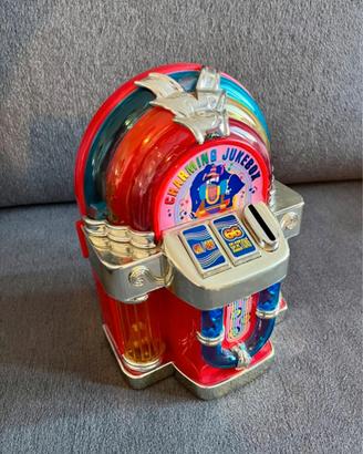 Salvadanaio jukebox vintage
