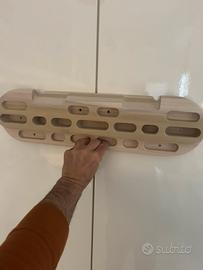 Trave arrampicata hangboard legno simil beastmaker