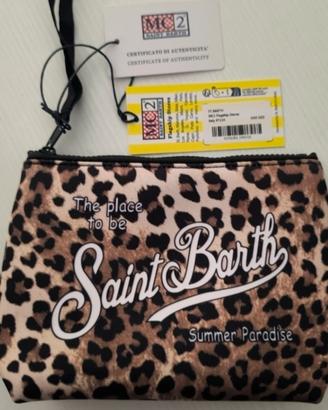 pochette MC2 saint barth leopardata 