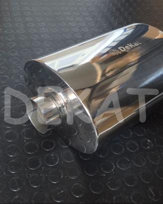 SILENZIATORE AUTO OVALE CENTRALE UNIVERSALE L. 330