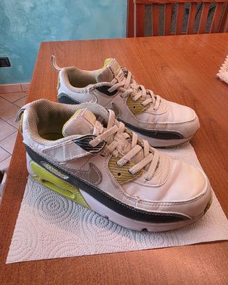 Nike Air Max 90 EasyOn LTR (GS) - 35 Bianco