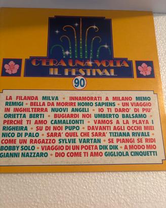 Vinile 33 giri c’era una volta il festival