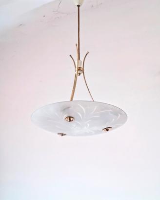 Lampadario deco anni 60