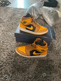 💛 Air Jordan 1 Mid - 40.5 - Giallo/ black 💛