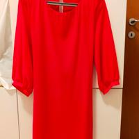 Vestito rosso fragola Nuna Lie XS