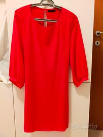 Vestito rosso fragola Nuna Lie XS