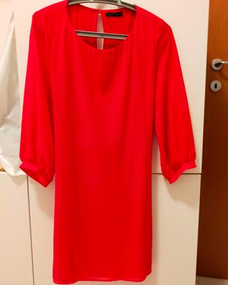 Vestito rosso fragola Nuna Lie XS