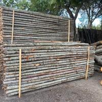 Pali in legno di castagno varie misure