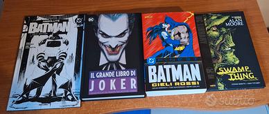 Lotto fumetti Batman Joker e Swamp Thing
