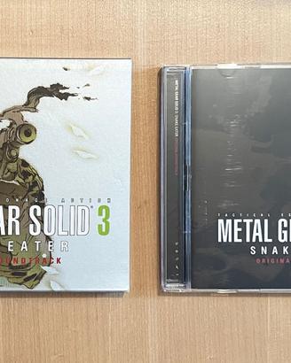 Metal Gear Solid 3 Snake Eater - CD colonna sonora