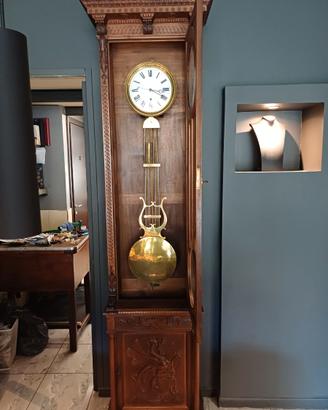 Orologio a pendolo longcase funzionante