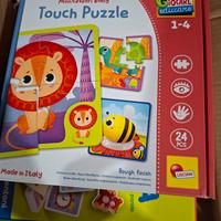 4 puzzle per bambini 