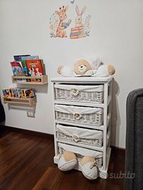 Cassettiera Nanàn Tato 4 cassetti