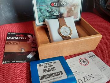 Cronografo oro 18k Citizen a peso d oro Abbigliamento e Accessori In vendita a Milano