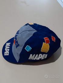 Cappellino ciclismo Mapei 1997 nuovo