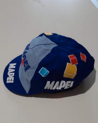 Cappellino ciclismo Mapei 1997 nuovo