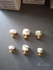 Pomelli ceramica decorati a mano