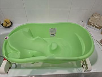 vaschetta bagnetto neonato con staffe