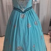 Abito dama dell'800 per carnevale - verde taglia 4