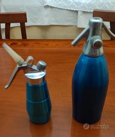 Sifone seltz e sifone panna vintage.