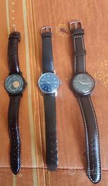 3 orologi Sovietici Vintage Paketa (Raketa) Unisex