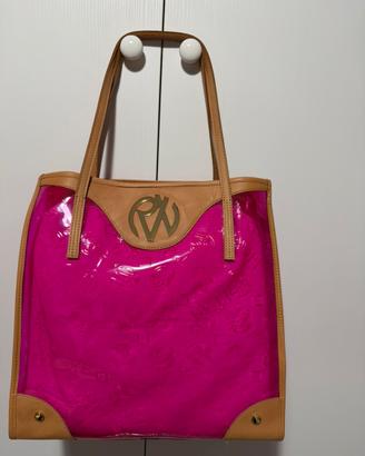 Borsa a spalla Redwall doppio uso fucsia