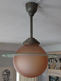 Lampada a sospensione vintage 'Saturno'