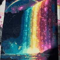 QUADRO “cascata arcobaleno”