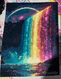 QUADRO “cascata arcobaleno”