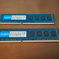 RAM 2x8Gb (16gb Tot.) DDR3L 1600Mhz