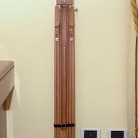 Cavalletto x pittura tela, espositore