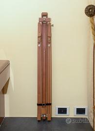 Cavalletto x pittura tela, espositore
