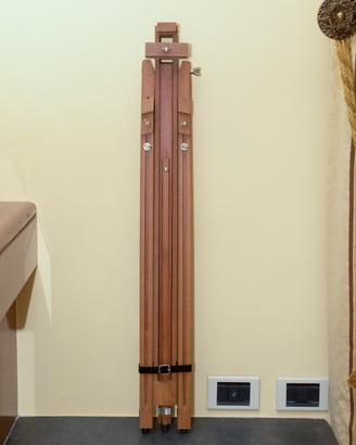 Cavalletto x pittura tela, espositore