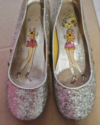 Ballerine dorate