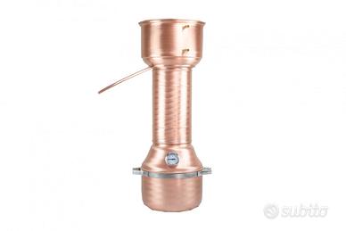 Alambicco 15 litri modello a fungo con colonna