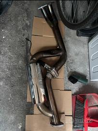 Collettore scarico con valvola bmw e46 318ci 143cv