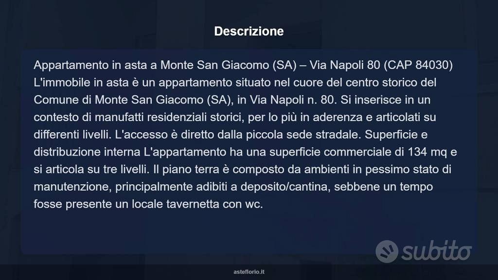 Appartamento – Monte San Giacomo, Salerno - Vista 5