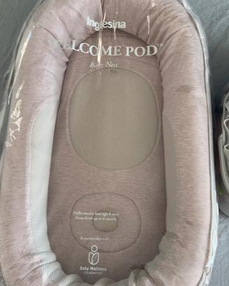 Welcome pod + cuscino allattamento inglesina rosa