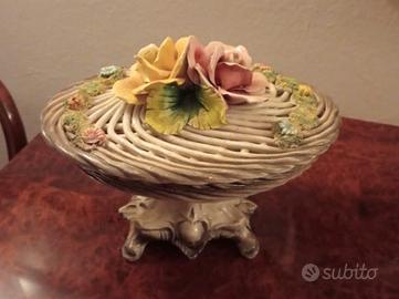 Porta caramelle in ceramica Bassano