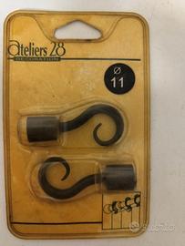 Terminale finale per bastone tenda Ateliers 28