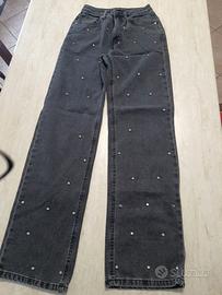 Jeans in denim calliope tg xs. Cotone 100%