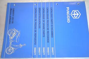 CATALOGO PARTI DI RICAMBIO LIBERTY PIAGGIO 594577