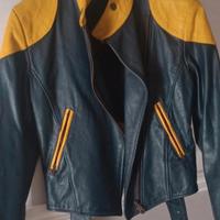 giubbotto pelle taglia M