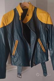 giubbotto pelle taglia M