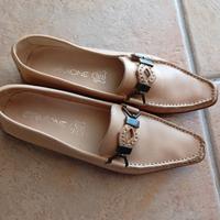 mocassini donna pelle 