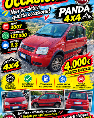 Fiat Panda 4x4 1.3 multijet 2007